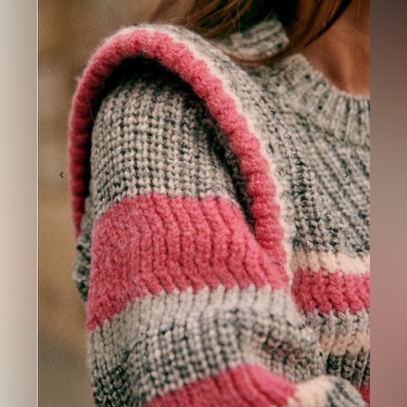 Sezane Yara Jumper Merino Wool Baby Alpaca Blend S NWT - Picture 3 of 12